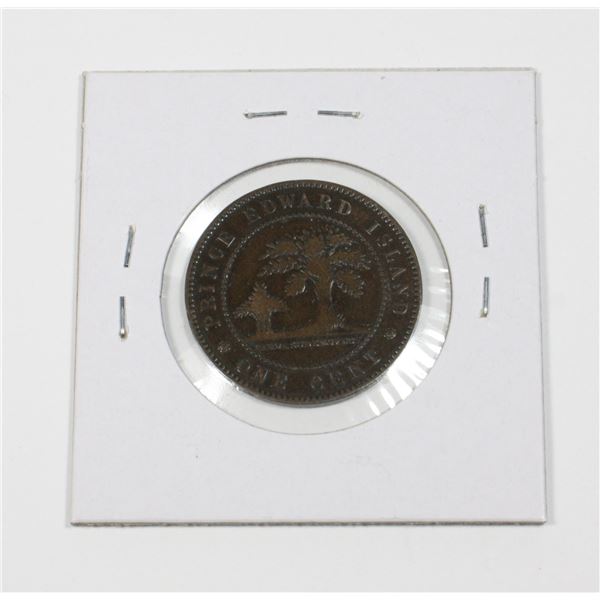 1871 PRINCE EDWARD ISLAND PENNY QUEEN VICTORIA