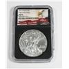 Image 1 : 2017 USA 1-OZ FINE SILVER AMERICAN EAGLE *CASE