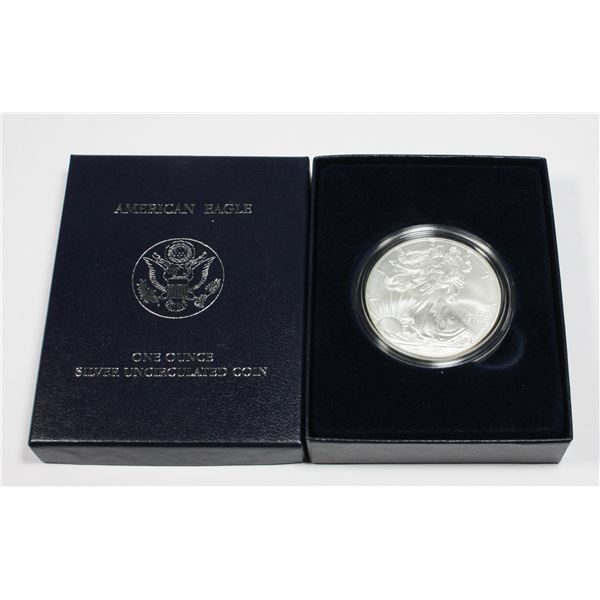 2008 USA 1-OZ FINE SILVER AMERICAN EAGLE COIN