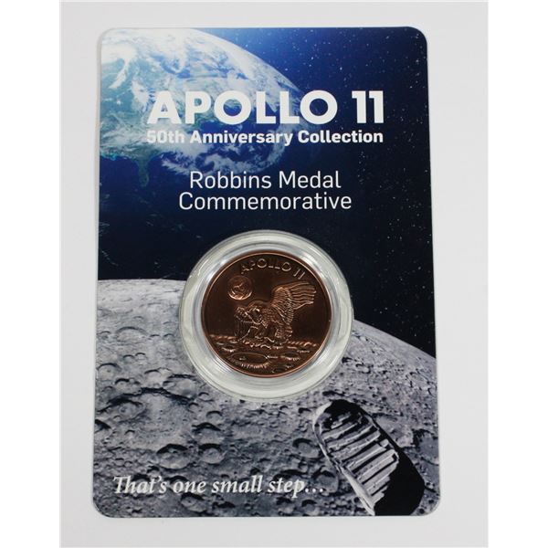 APPOLLO 11 1-OZ COPPER 50TH ANNIVERSARY