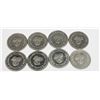 Image 1 : LOT OF 8 ALBERTA 75 YEAR 1908-1980 TOKENS