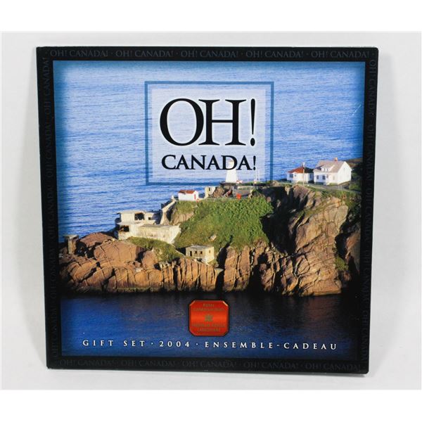 2004 OH! CANADA! 7 COIN GIFT SET IN ORIGINAL MINT