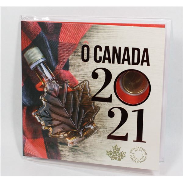 CANADA 5 COIN O CANADA 2021 COIN SET IN