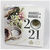 Image 1 : CANADA 5 COIN MARRIED IN 2021 COIN SET IN