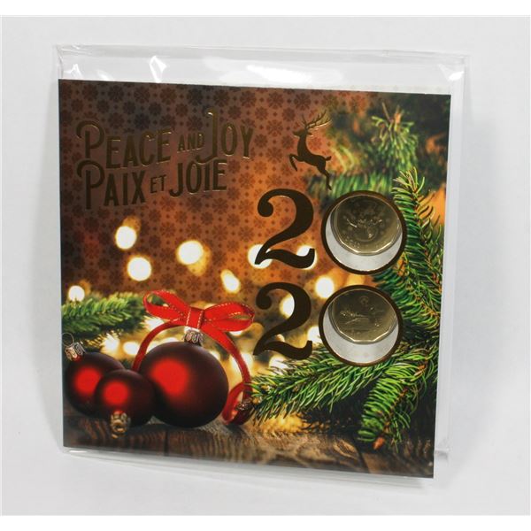 CANADA 6 COIN PEACE AND JOY 2020 COIN SET IN