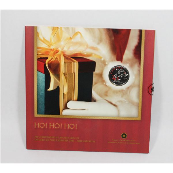 2006 CANADA HO! HO! HO! 7 COIN HOLIDAY COIN SET