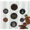 Image 2 : 2007 CANADA CHRISTMAS TREE 7 COIN HOLIDAY SET IN