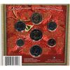 Image 3 : 2004 CANADA SANTA 7 COIN HOLIDAY GIFT SET IN