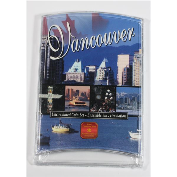 VANCOUVER 2001 UNCIRCULATED 7PC COIN SET
