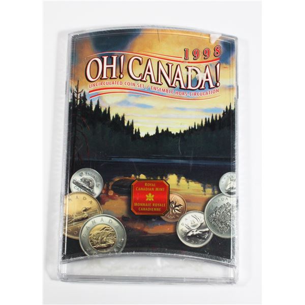 OH! CANADA UNCIRCULATED 1998 7PC COINB SET