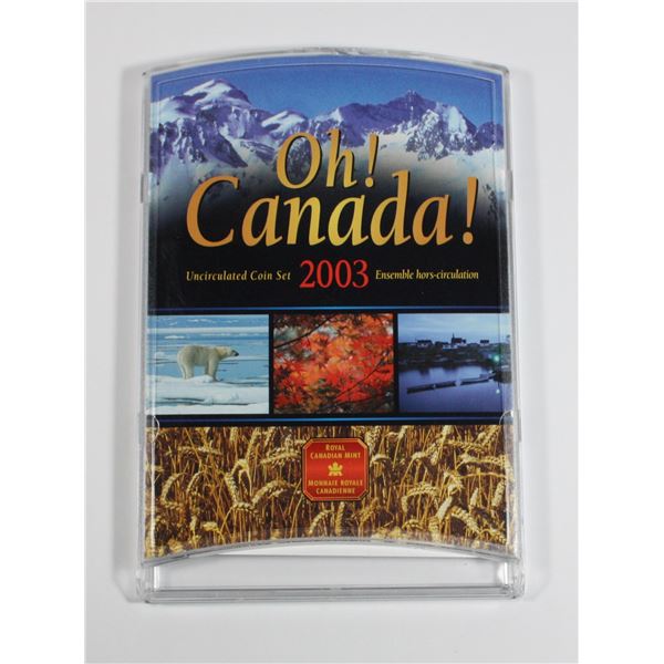 OH! CANADA UNCIRCULATED 2003 7 PC COIN SET