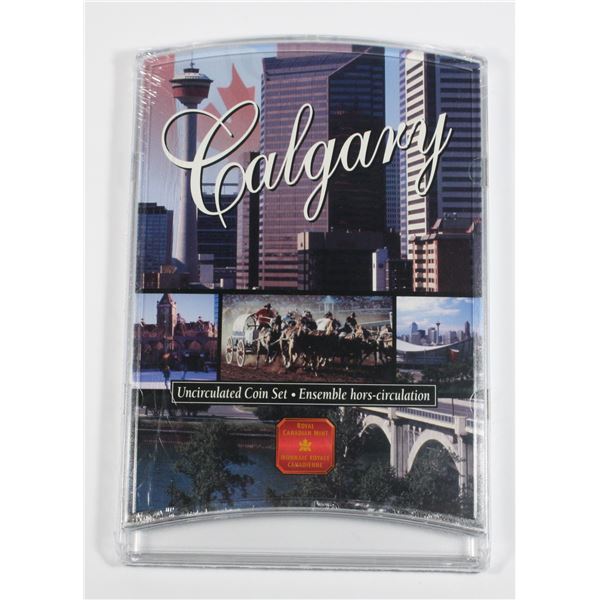 CALGARY 2001 UNCIRCULATED 7PC COIN SET