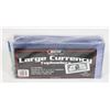 Image 1 : BCW LARGE CURRENCY TOP LOADERS 25CT.