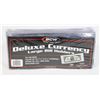 Image 1 : BCW DELUXE CURRENCY HOLDERS 50CT. SIDE LOAD