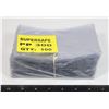 Image 1 : SUPERSAFE CURRENCY HOLDERS 100 CT.