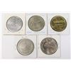 Image 2 : x5 VARIOUS VINTAGE LAS VEGAS CASINO TOKENS ETC.