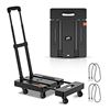 Image 1 : 1 Folding Hand Truck - 500lbs Heavy Duty Moving Dolly; Collapsible/Portable - New in Box