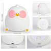 Image 2 : 1 RGBW Color-Changing Rechargeable Cooku Chick Silicone Night Light - New
