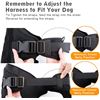 Image 9 : 1 Tactical Dog Harness for Medium Dogs - Brand New