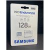 Image 1 : 1 Samsung Pro Endurance 128GB MicroSDXC Memory Card with Adapter - New Sealed