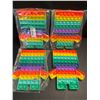 Image 1 : 4 Large Sensory Pop-It Fidget Toys - Robot Design - New
