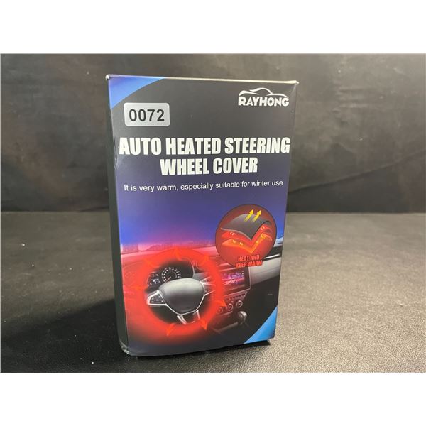 1 Heated Car Steering Wheel Cover - New