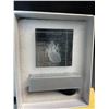 Image 3 : 1 3D Laser Etched Human Heart Diagram Crystal Figurine with Light-Up Base - New in Box