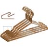 Image 1 : 1 Box of LUX Heavy Duty Metal Hangers - 20 Pack - Rose Gold - Holds up to 25lbs Weight - New!