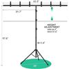 Image 3 : 1 Coliflor T-Shape Portable Backdrop Photography Stand Kit - 8 x 5.2FT Adjustable Size - New in Box