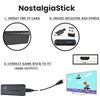 Image 5 : 1 Retro Game Console/4K HDMI Game Stick (Plug & Play) w/ 10,000+ Built-In Games & 9 Emulators - New