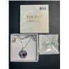Image 2 : 1 Tree of Life Necklace for Women - 925 Sterling Silver w/ Crystal Birthstone Pendant - Brand New!