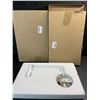 Image 2 : 2 Swing Arm Wall-Mounted Reading Lights for Bedroom (Hardwired) - White; 3000K - New in Box