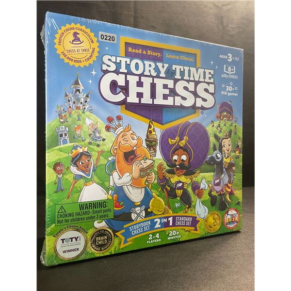 1 Story Time Chess: The Game - 2021 Toy of The Year Award Winner! - Great Beginners Chess Set; New