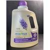 Image 1 : 1 Jug of Eco Max Powerful & Plant-Based Natural Lavender Laundry Wash - 3L/100 Loads - New