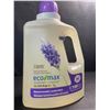 Image 1 : 1 Jug of Eco Max Powerful & Plant-Based Natural Lavender Laundry Wash - 3L/100 Loads - New