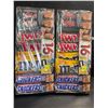 Image 1 : 2 Packs of Assorted Chocolate Bars/Candy - 16 Per Pack - Twix - Mars - Snickers - M&M's - New