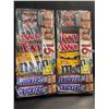 Image 1 : 2 Packs of Assorted Chocolate Bars/Candy - 16 Per Pack - Twix - Mars - Snickers - M&M's - New