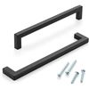 Image 1 : 1 Box of Askano High-Quality Cabinet Handles - Pack of 10 - Black - Brand New