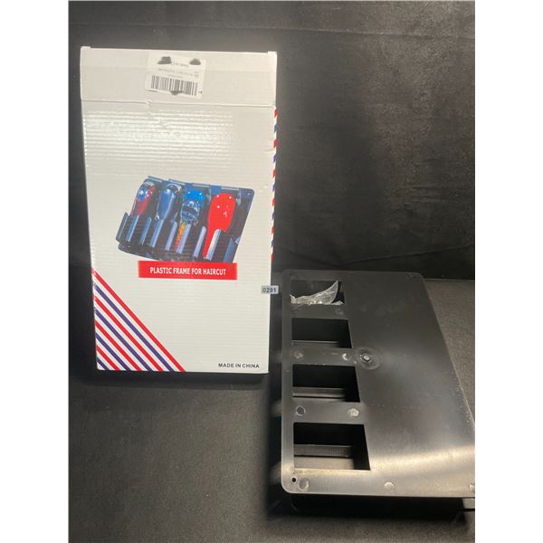 1 Plastic Organizer for Hair Clippers; Great for Barbers - New