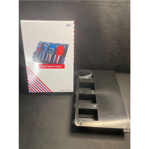 1 Plastic Organizer for Hair Clippers; Great for Barbers - New
