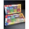 Image 1 : 2 Moisturizing Lip Balm Pot Sets - Assorted Fruit Flavours - 8 Per Pack - New Sealed