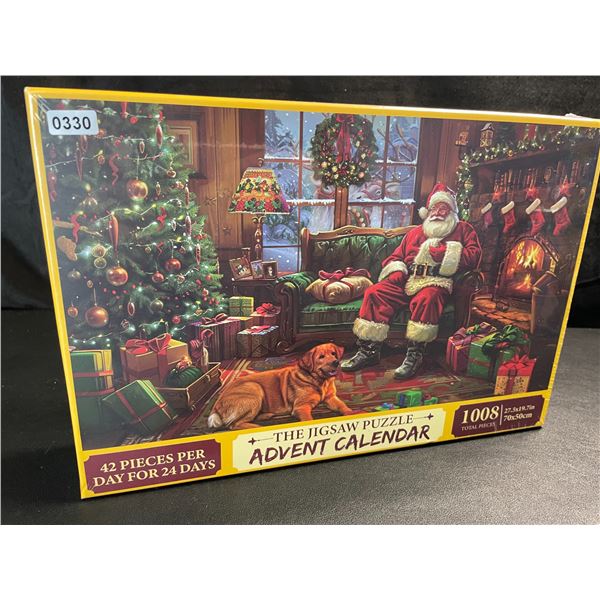 1 "The Jigsaw Puzzle" Advent Calendar Puzzle - 1008 PCS - New Sealed