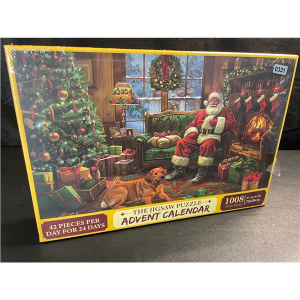 1 "The Jigsaw Puzzle" Advent Calendar Puzzle - 1008 PCS - New Sealed