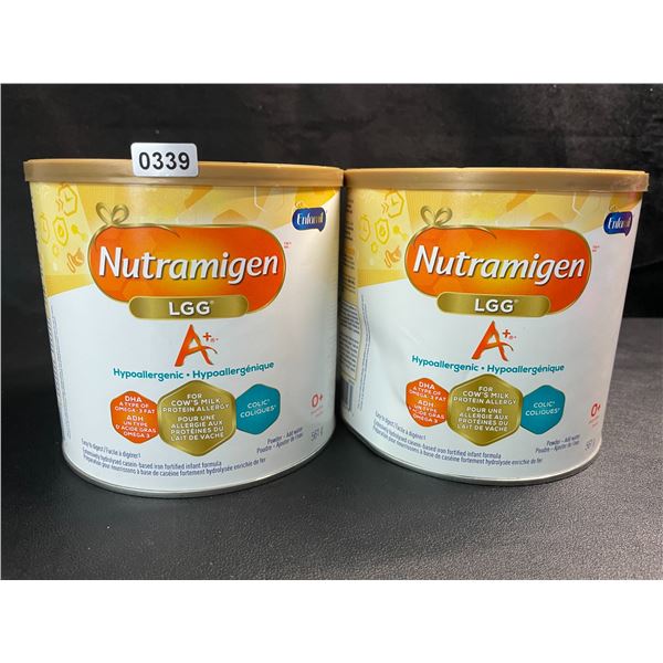 2 Tubs of Enfamil Nutramigen LGG A+ Hypoallergenic Baby Formula; Easy to Digest - EXP: MAY 01/2025