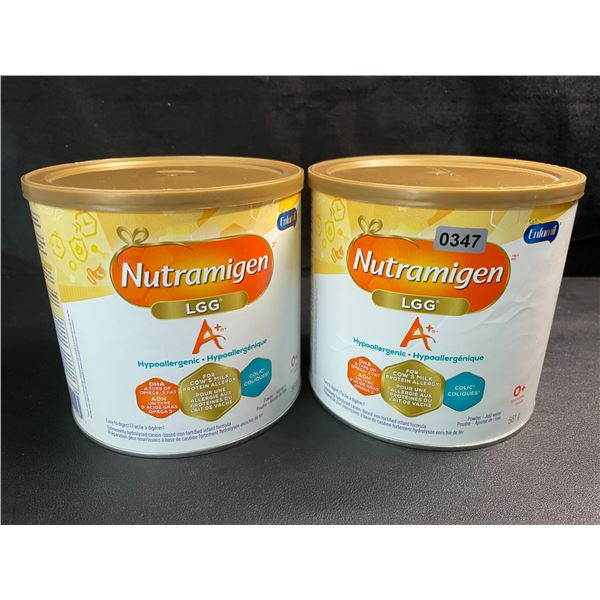 2 Tubs of Enfamil Nutramigen LGG A+ Hypoallergenic Baby Formula; Easy to Digest - EXP: MAY 01/2025