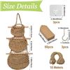 Image 2 : 1 Wall-Hanging Fruit/Vegetable Hammock - 3-Tiers - Multi-Purpose Hanging Hammock - New in Box