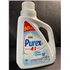 Image 1 : 1 Jug of Purex 4-in-1 Free & Clear Liquid Laundry Detergent - 2.03L/50 Loads - New