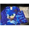 Image 2 : 1 Sonic the Hedgehog 2PC Kids Pajama Set - Size 140 (Fits 8-10yr old approx. (See Size Chart) - New