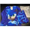 Image 2 : 1 Sonic the Hedgehog 2PC Kids Pajama Set - Size 140 (Fits 8-10yr old approx. (See Size Chart) - New