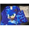 Image 2 : 1 Sonic the Hedgehog 2PC Kids Pajama Set - Size 140 (Fits 8-10yr old approx. (See Size Chart) - New